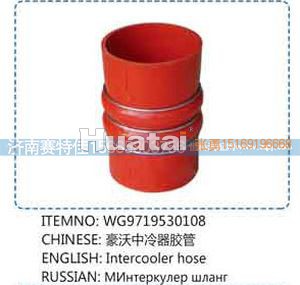 WG9719530108,豪沃中冷器膠管,山東百基安國際貿(mào)易有限公司
