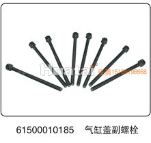 61500010185,气缸盖副螺栓,山东百基安国际贸易有限公司