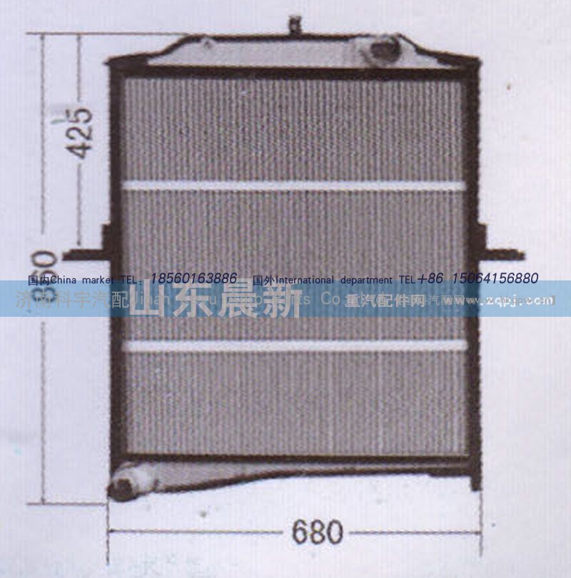1325813186001,散热器水箱,济南科宇汽车配件有限公司