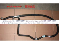 AZ1630820081,蒸-压连接管(协众或十堰),济南科宇汽车配件有限公司