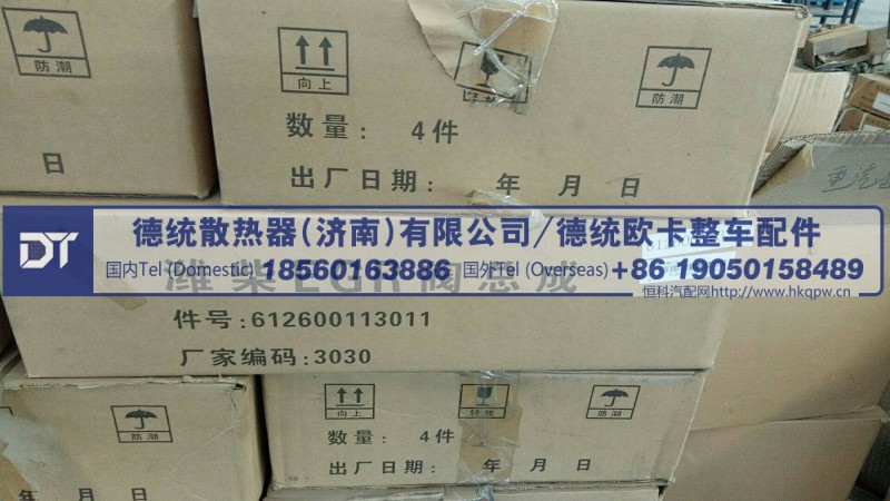 612600111301,进气EGR阀总成,德统散热器（济南）有限公司/ 德统欧卡整车配件