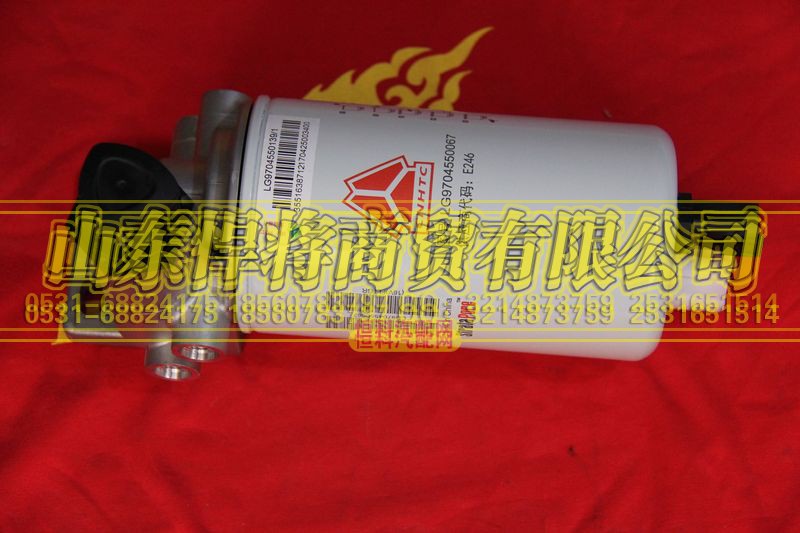 LG9704550067,HOWO豪沃輕卡燃油粗濾器濾芯,山東悍將商貿(mào)有限公司