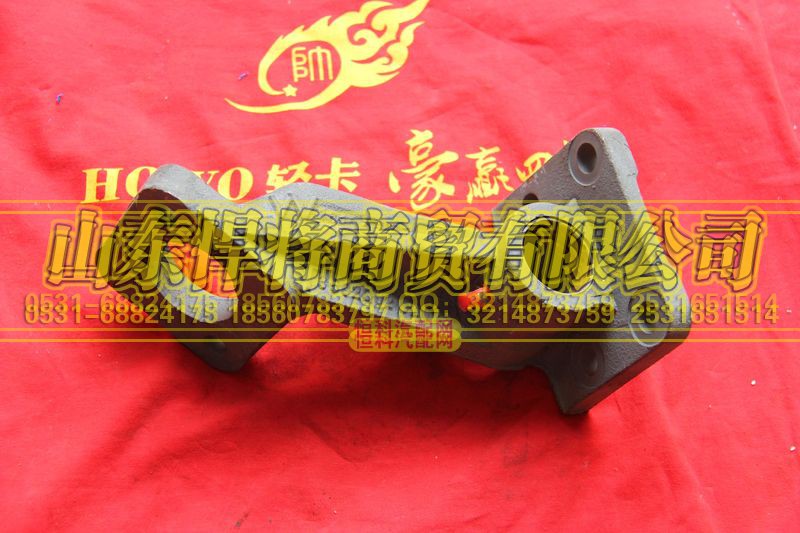 3502Q02-061,HOWO豪沃轻卡支架带衬套总成,山东悍将商贸有限公司