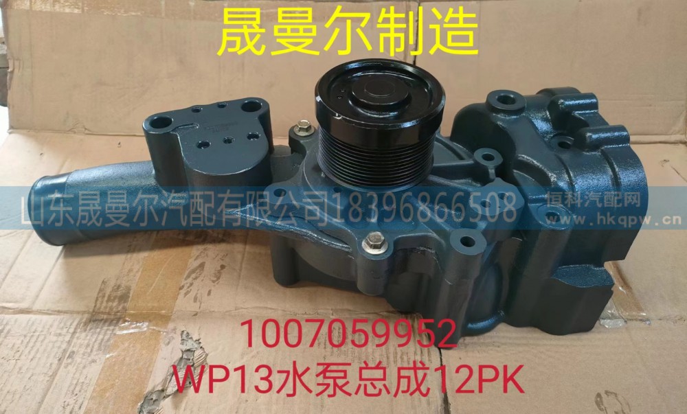 1007059952潍柴WP13系列发动机水泵总成12PK