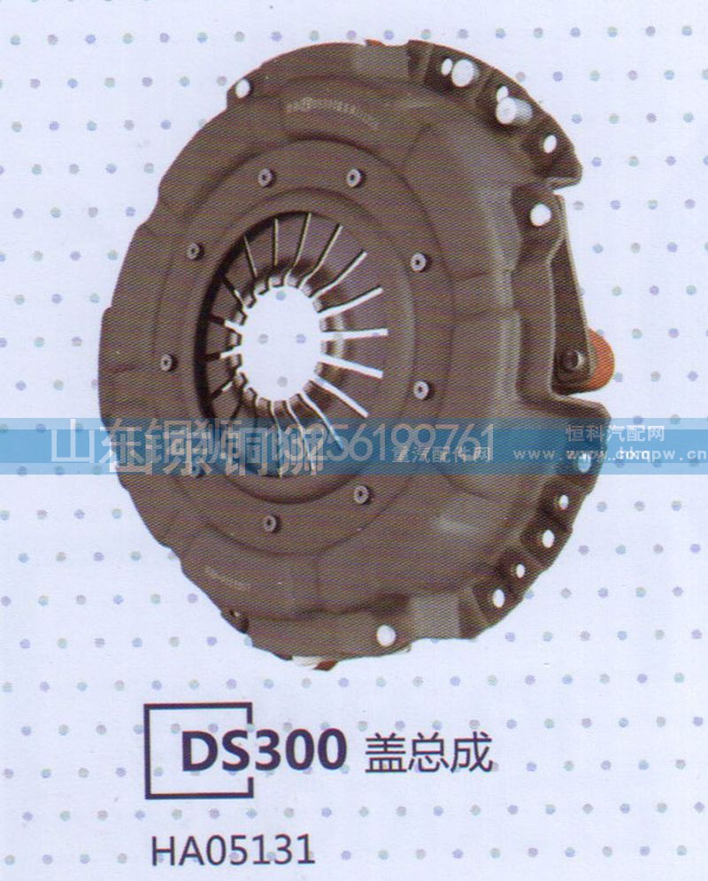 HA05131,DS300盖总成,山东铜狮汽车零部件有限公司
