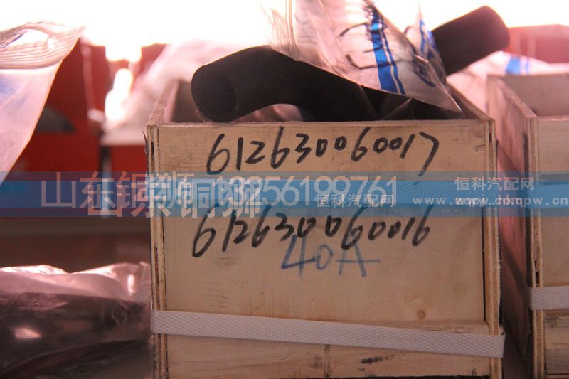 612630060017,供應濰柴配件橡膠軟管,山東銅獅汽車零部件有限公司