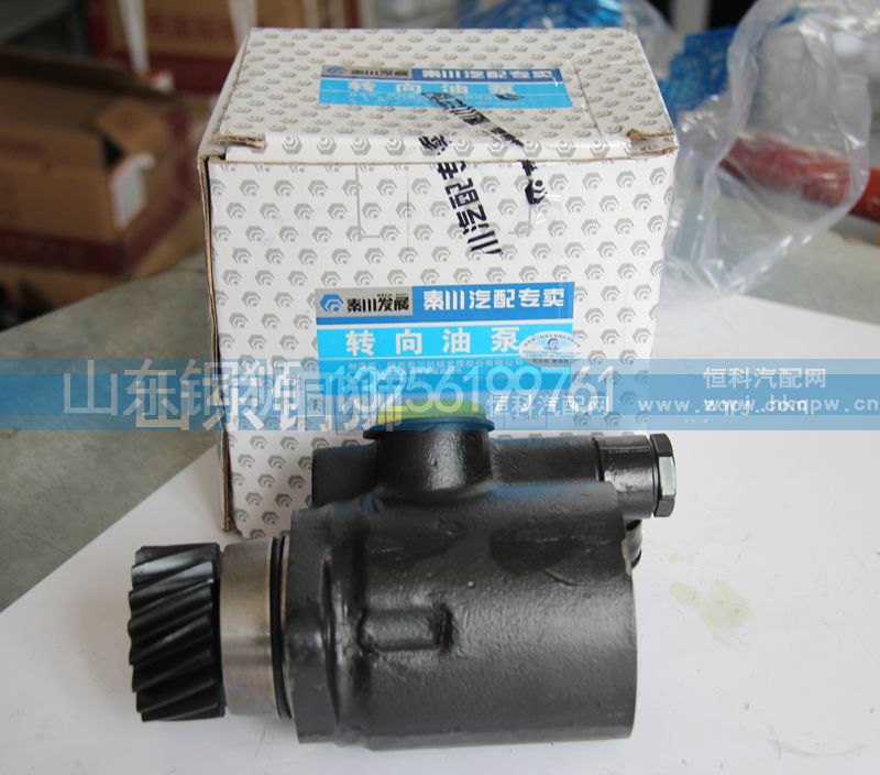 DZ9100130011Q,秦川转向油泵,山东铜狮汽车零部件有限公司