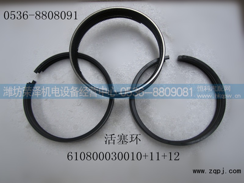 610800030010+11+12,活塞环,潍坊荣泽机电设备经营中心