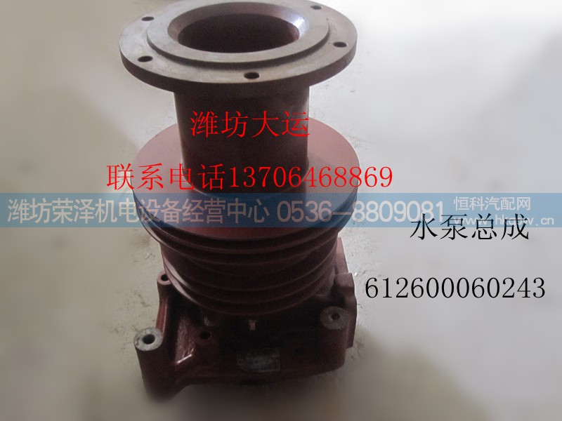 612600060243,水泵总成,潍坊荣泽机电设备经营中心