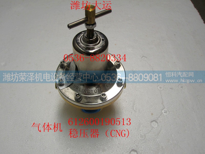 612600190513,气体机 稳压器（CNG）,潍坊荣泽机电设备经营中心