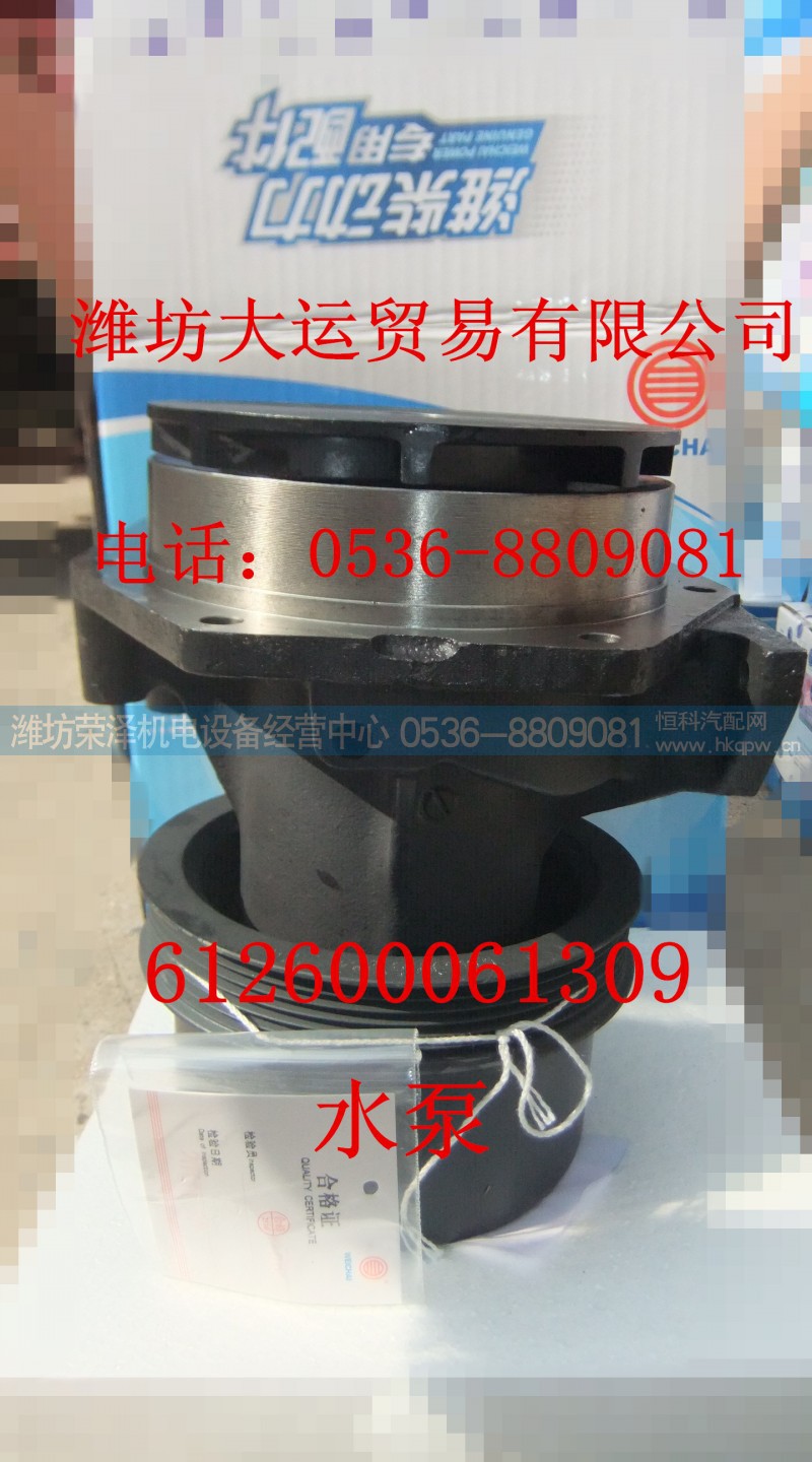 612600061309,水泵,潍坊荣泽机电设备经营中心