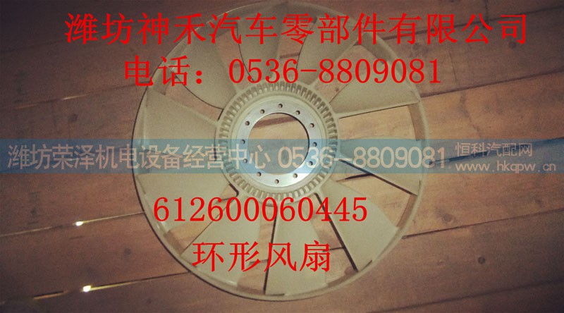 612600060445,环形风扇,潍坊荣泽机电设备经营中心