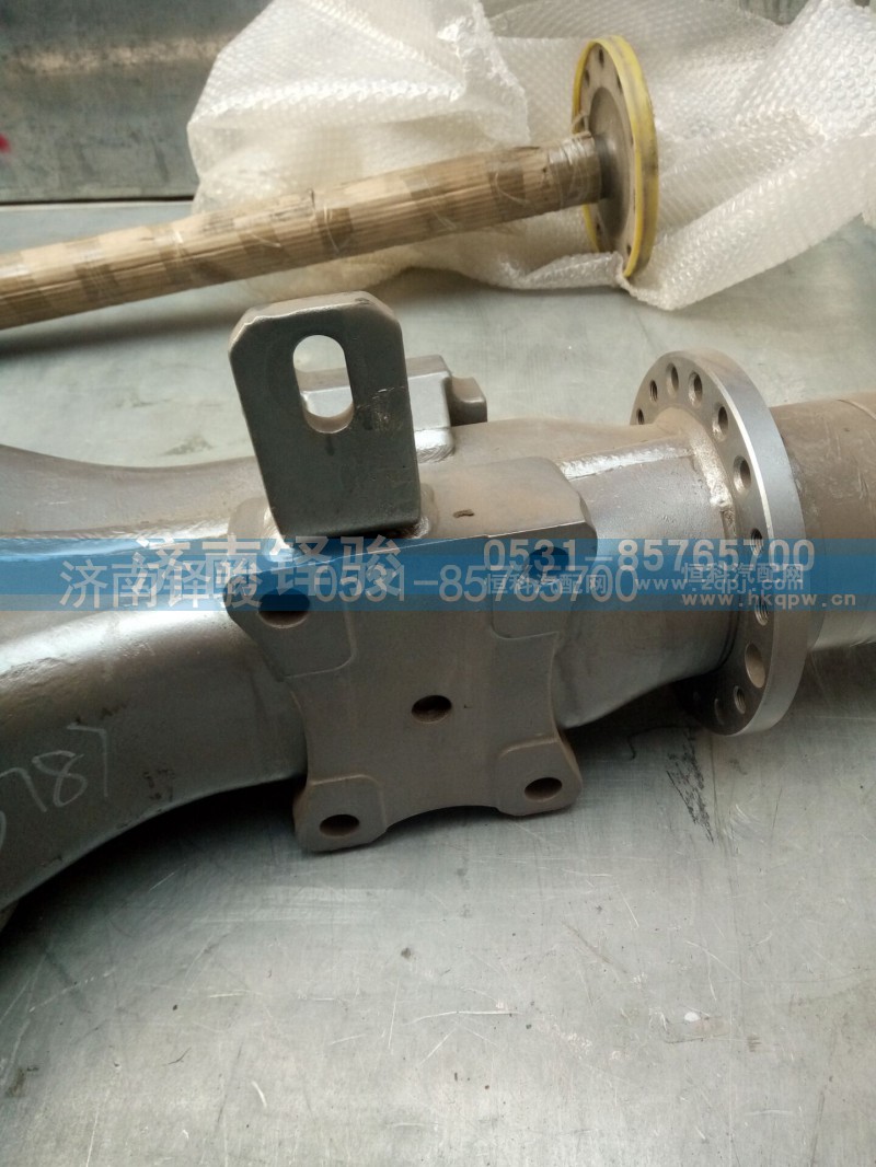 812254015787,后桥壳总成(鼓式,11MM)(MCY13),济南信达重汽配件有限公司