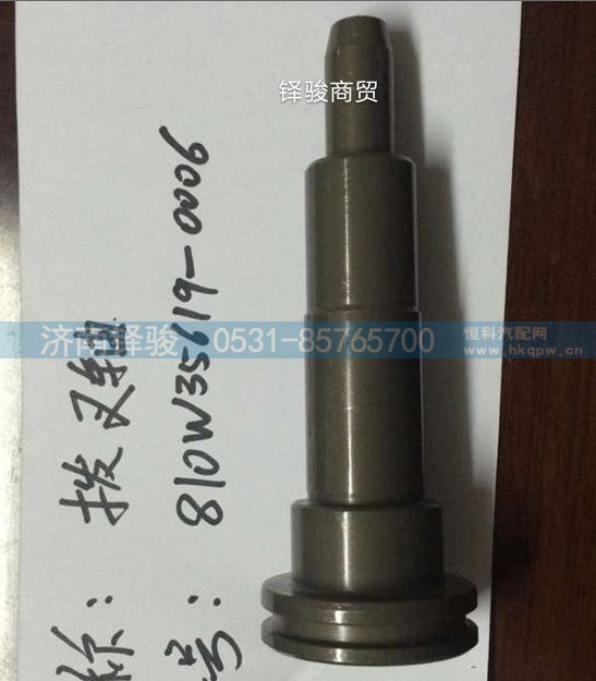 810W35619-0006,拨叉轴（MCY13),济南信达重汽配件有限公司