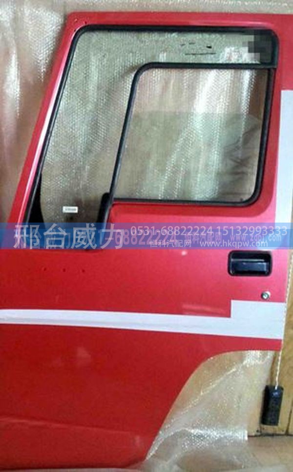 WG1642240112,重汽配件豪沃驾驶室车门总成红色WG1642240112,邢台威力汽车零部件有限公司