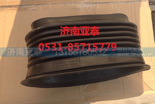 WG9631190002,斯太尔双筒王进气道波纹管,济南市铭卡汽车配件配件厂