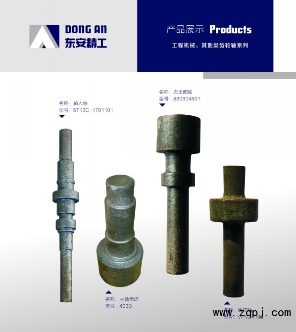 gear shaft,變速箱齒輪軸，輸入軸，一軸生產(chǎn)制造廠家,河北東安精工股份有限公司