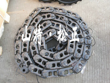 小松挖掘机PC300-7链条，履带板