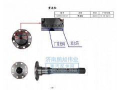 ,贯通轴（Driving shaft）,济南鹏旭伟业重汽配件销售公司