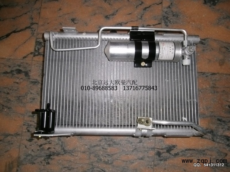 1B24981200040,冷凝器带电子扇总成,北京远大欧曼汽车配件有限公司