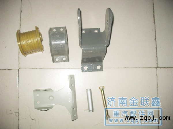 AZ1608430016,翻转支架,支撑壳体胶套,济南金联鑫重汽配件中心库