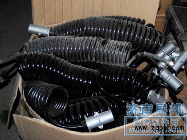 99105654232,电路螺旋管（七路螺旋电缆）,济南冠泽卡车配件营销中心