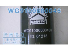 WG9100680046,后桥减振器,济南明钜汽车配件有限公司（原济南协力）