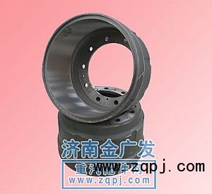 后制动鼓【陕汽重卡配件】图1