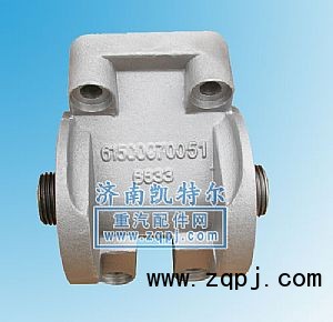 61500070051,机滤器底座,济南凯特尔机器有限公司（铝件大全）