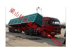 ,半挂侧翻 侧翻自卸 轻型 重型 大载运输车,梁山通岳特种车有限公司