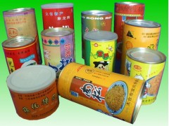 ,供应各种型号纸质易拉罐,浙江蓝天印刷包装有限公司