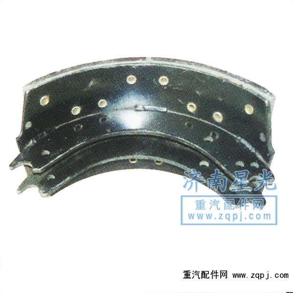 HOWO后制動蹄總成8孔/