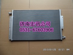 ,豪运冷凝器 老款,济南宏讯重卡空调暖风电器配件