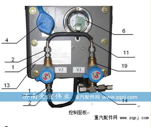 WG9725550501,集成控制总成（CNG供气系统）,济南金宏伟业工贸有限公司