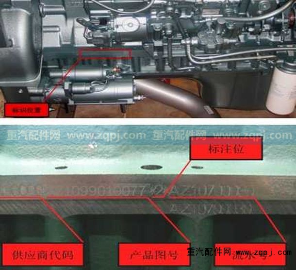 AZ1096010190,两气门气缸体总成（D10增压器后置）,济南驰纳重型汽车进出口贸易有限公司