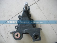 DZ9118526023,陕汽德龙F3000前钢板左后支架,济南尊龙(原天盛)陕汽配件销售有限公司