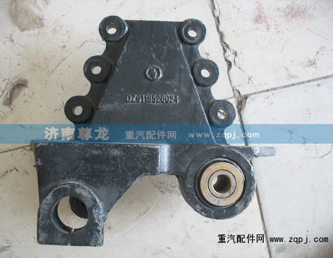 DZ9118526024,陕汽德龙F3000前钢板左后支架,济南尊龙(原天盛)陕汽配件销售有限公司