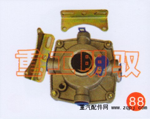 MQPS-3512002,挂车继动阀(小孔) 大刹车大王,山东陆安明驭汽车零部件有限公司