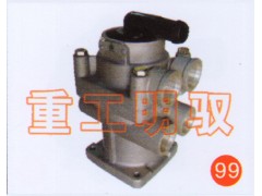 WG9000360502/2,制动总阀(10款) 大孔,山东陆安明驭汽车零部件有限公司