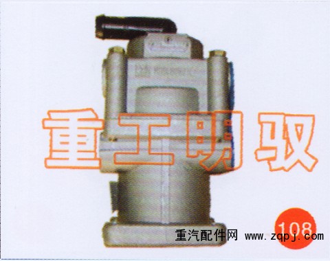 DZ9100360462,制动总阀(4孔),山东陆安明驭汽车零部件有限公司
