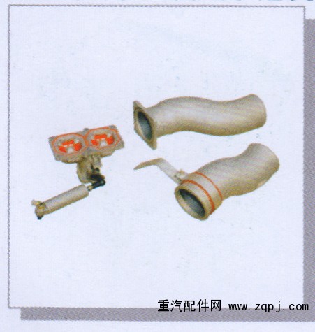 ,新款豪沃中冷器、蝶阀,济南润达重型汽车配件