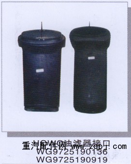 WG9725190136/WG9725190919,豪沃油滤器接口,济南润达重型汽车配件