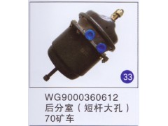 WG9000360612,后分室(大孔短杆),济南重工明水汽车配件有限公司