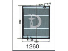 1260,散热器,济南鼎鑫汽车散热器有限公司