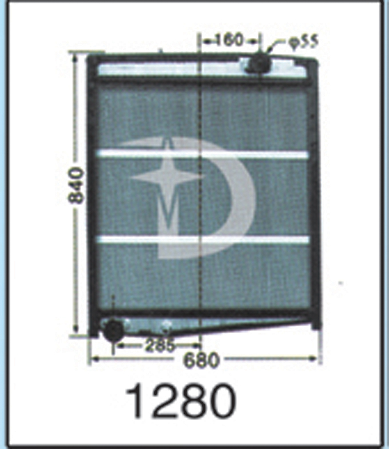 1280,散热器,济南鼎鑫汽车散热器有限公司