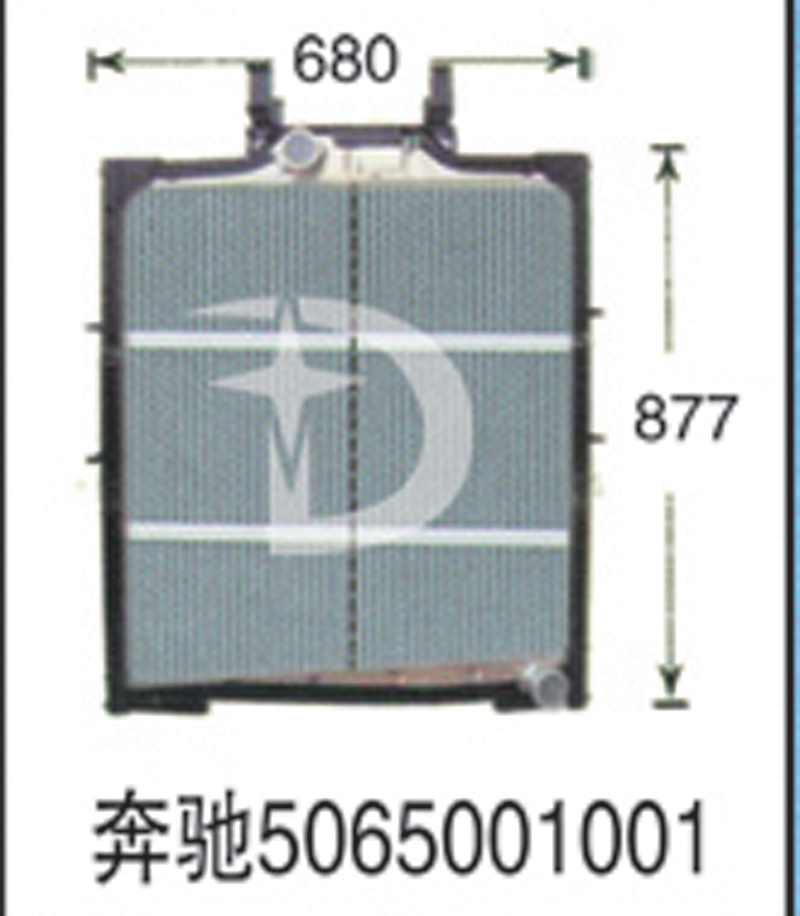 奔驰5065001001,散热器,济南鼎鑫汽车散热器有限公司