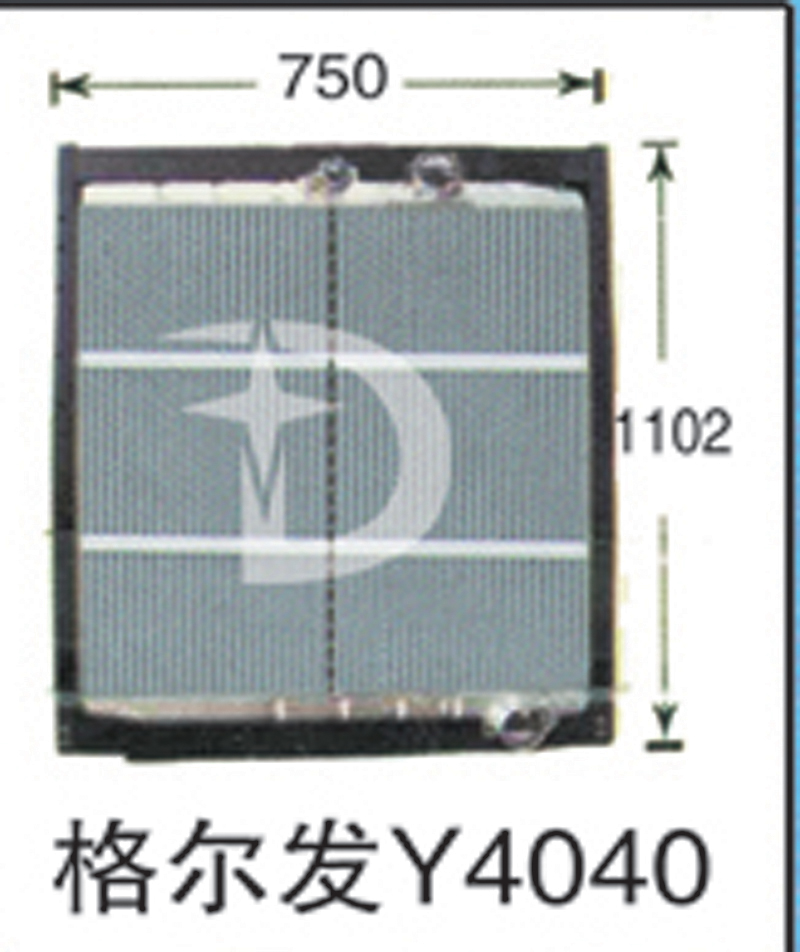 格尔发Y4040,散热器,济南鼎鑫汽车散热器有限公司