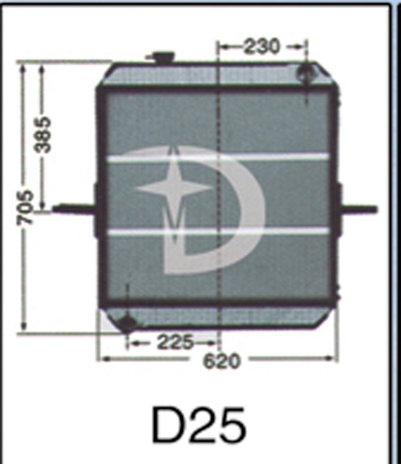 D25,散热器,济南鼎鑫汽车散热器有限公司