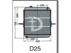 D25,散热器,济南鼎鑫汽车散热器有限公司