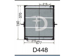 D448,散热器,济南鼎鑫汽车散热器有限公司